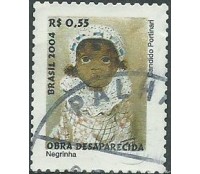 R829 PORTINARI - NEGRINHA 2004 - 8269a CARIMBADO
